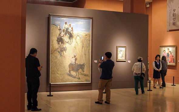 武永年艺术展在中国美术馆开幕 展现西北油画创作历程