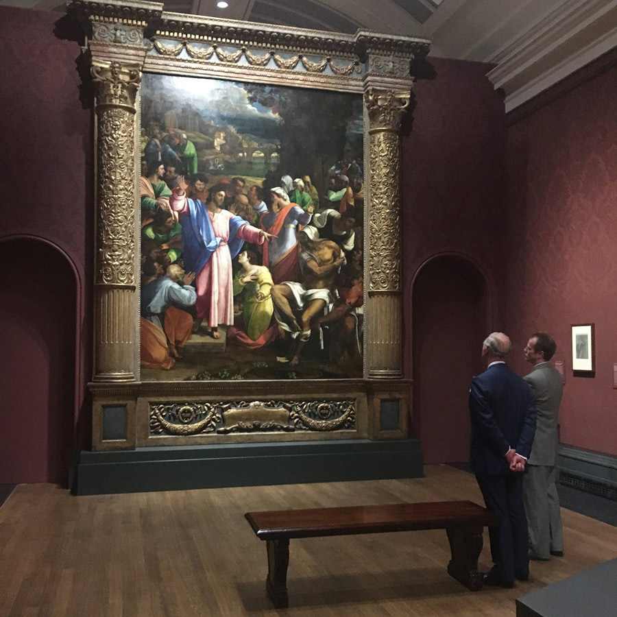 米开朗琪罗与塞巴斯蒂亚诺艺术合作展首次探索大师间创造性合作关系