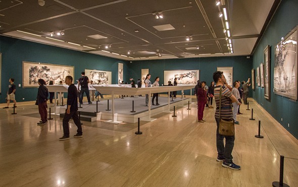 潘天寿诞辰120周年大展开幕，展现民族绘画大师风骨精神