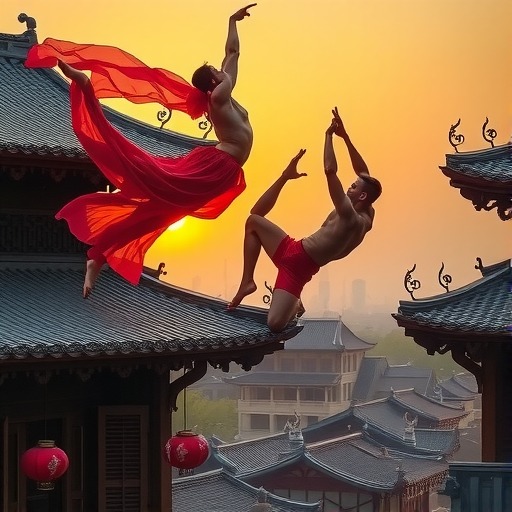 杂技剧场《屋顶上的北平》:用身体技巧书写老北京记忆 杂技剧场《屋顶上的北平》:用身体技巧书写老北京记忆