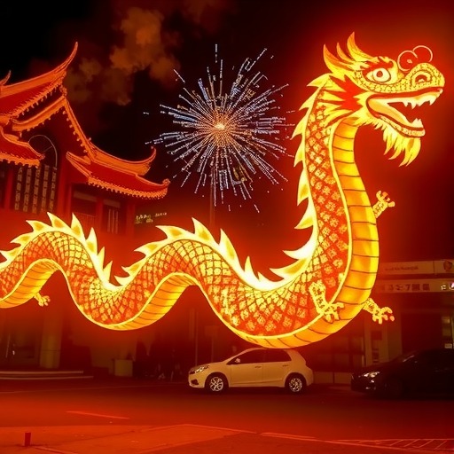 重庆铜梁:火龙表演,炫! 重庆铜梁:火龙表演,炫!