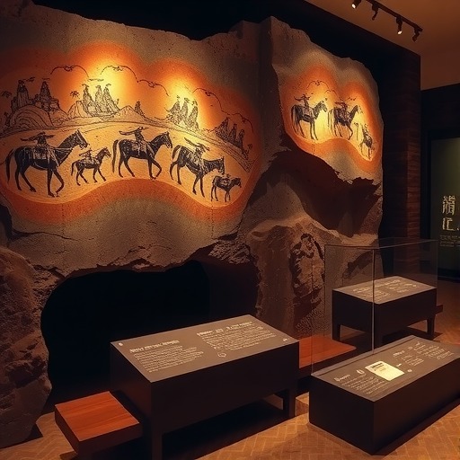 阴山岩画艺术展在京开幕，展现古代民族交融与文化交流