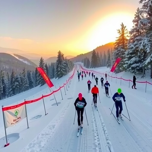 长春净月潭瓦萨滑雪节启幕，中外选手共享越野滑雪盛宴