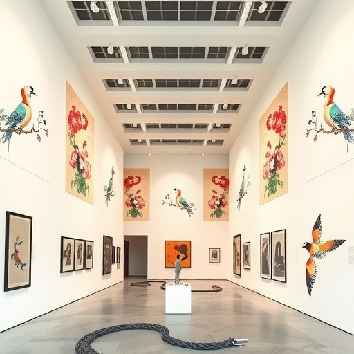 “花间逸趣•当代中国花鸟画邀请展”开幕：探讨花鸟画艺术的当代语境