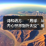诗和远方:“月球:从内心世界到外太空”展览开幕(图3) 诗和远方:“月球:从内心世界到外太空”展览开幕(图3)
