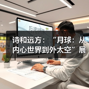 诗和远方:“月球:从内心世界到外太空”展览开幕(图1) 诗和远方:“月球:从内心世界到外太空”展览开幕(图1)
