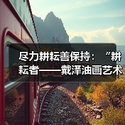 尽力耕耘善保持:“耕耘者——戴泽油画艺术展”开幕(图2) 尽力耕耘善保持:“耕耘者——戴泽油画艺术展”开幕(图2)