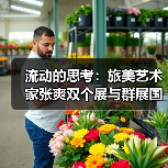 流动的思考:旅美艺术家张爽双个展与群展国内同启(图1) 流动的思考:旅美艺术家张爽双个展与群展国内同启(图1)