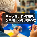 艺术之道,相携同行:刘巨德、钟蜀珩双个展巡回山东展出(图2) 艺术之道,相携同行:刘巨德、钟蜀珩双个展巡回山东展出(图2)