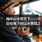 胸中山水奇天下——齐白石笔下的山水意境之二(图4) 胸中山水奇天下——齐白石笔下的山水意境之二(图4)