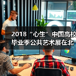 2018“心生”中国高校毕业季公共艺术展在北京开幕(图4) 2018“心生”中国高校毕业季公共艺术展在北京开幕(图4)