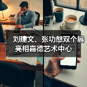 刘建文、张功慤双个展亮相嘉德艺术中心(图2) 刘建文、张功慤双个展亮相嘉德艺术中心(图2)