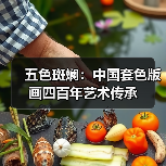 五色斑斓:中国套色版画四百年艺术传承(图2) 五色斑斓:中国套色版画四百年艺术传承(图2)