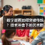 数字版画如何突破传统?技术冲击下的艺术新可能(图4) 数字版画如何突破传统?技术冲击下的艺术新可能(图4)