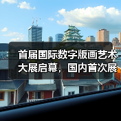 首届国际数字版画艺术大展启幕,国内首次展现当代前沿创作(图1) 首届国际数字版画艺术大展启幕,国内首次展现当代前沿创作(图1)