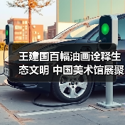 王建国百幅油画诠释生态文明 中国美术馆展聚焦时代精神（图1）