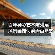 百年异彩艺术陈列展:风景画如何演绎百年艺术变迁?(图3) 百年异彩艺术陈列展:风景画如何演绎百年艺术变迁?(图3)