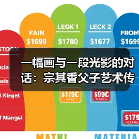 一幅画与一段光影的对话:宗其香父子艺术传承(图2) 一幅画与一段光影的对话:宗其香父子艺术传承(图2)