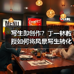 写生即创作?丁一林教授如何将风景写生转化为艺术实践(图3) 写生即创作?丁一林教授如何将风景写生转化为艺术实践(图3)