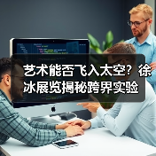 艺术能否飞入太空?徐冰展览揭秘跨界实验(图4) 艺术能否飞入太空?徐冰展览揭秘跨界实验(图4)