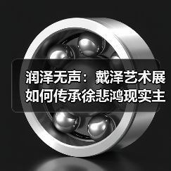 润泽无声:戴泽艺术展如何传承徐悲鸿现实主义?(图4) 润泽无声:戴泽艺术展如何传承徐悲鸿现实主义?(图4)