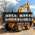 润泽无声:戴泽艺术展如何传承徐悲鸿现实主义?(图1) 润泽无声:戴泽艺术展如何传承徐悲鸿现实主义?(图1)