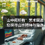 山中何所有”艺术展邀您探寻山水精神与隐逸文化(图4) 山中何所有”艺术展邀您探寻山水精神与隐逸文化(图4)