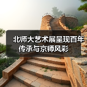 北师大艺术展呈现百年传承与京师风彩(图4) 北师大艺术展呈现百年传承与京师风彩(图4)