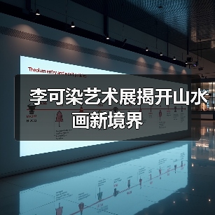 李可染艺术展揭开山水画新境界(图3) 李可染艺术展揭开山水画新境界(图3)
