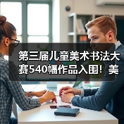 第三届儿童美术书法大赛540幅作品入围!美育价值如何体现?(图4) 第三届儿童美术书法大赛540幅作品入围!美育价值如何体现?(图4)