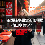 王绍强水墨实验如何重构山水美学?(图1) 王绍强水墨实验如何重构山水美学?(图1)