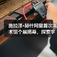 施拉泽·赫什阿里首次美术馆个展揭幕,探索宇宙与生命交织的艺术之旅(图4) 施拉泽·赫什阿里首次美术馆个展揭幕,探索宇宙与生命交织的艺术之旅(图4)