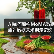 AI如何解构MoMA数据库?数据艺术揭示记忆新维度(图2) AI如何解构MoMA数据库?数据艺术揭示记忆新维度(图2)