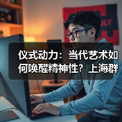仪式动力:当代艺术如何唤醒精神性?上海群展深度解析(图3) 仪式动力:当代艺术如何唤醒精神性?上海群展深度解析(图3)