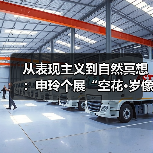 从表现主义到自然冥想:申玲个展“空花·岁像”如何呈现艺术生命力?(图1) 从表现主义到自然冥想:申玲个展“空花·岁像”如何呈现艺术生命力?(图1)