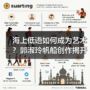 海上低语如何成为艺术?郭淑玲帆船创作揭开自然光影奥秘(图2) 海上低语如何成为艺术?郭淑玲帆船创作揭开自然光影奥秘(图2)