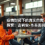 疫情封闭下的真实自我探索:吉莉安·韦英面具艺术展(图1) 疫情封闭下的真实自我探索:吉莉安·韦英面具艺术展(图1)