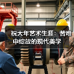 祝大年艺术生涯:苦难中绽放的现代美学(图3) 祝大年艺术生涯:苦难中绽放的现代美学(图3)