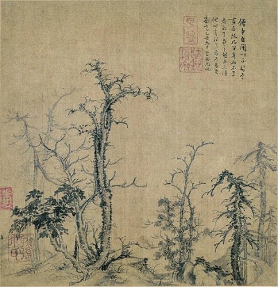 寒柯亭亭自萧疏——传统绘画中“寒林山水”的塑造及其审美 寒柯亭亭自萧疏——传统绘画中“寒林山水”的塑造及其审美