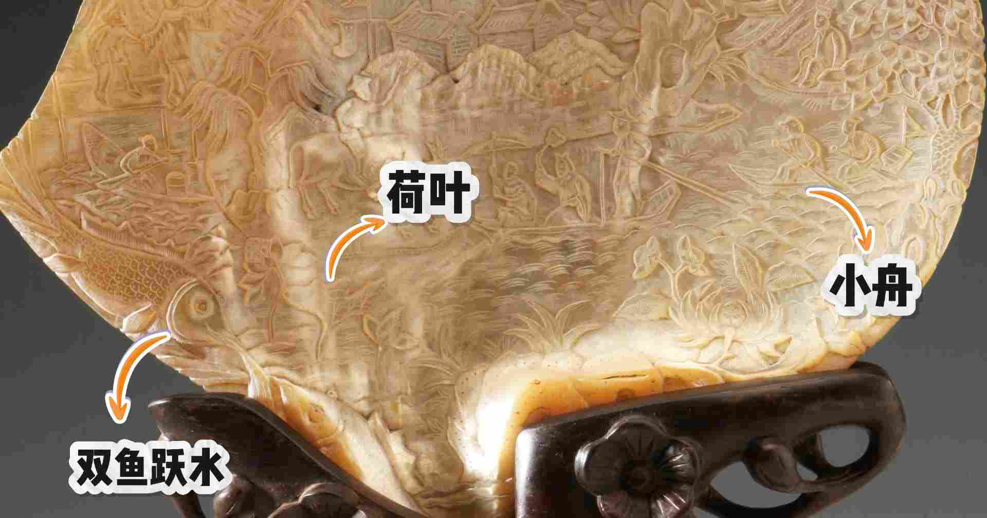 文博日历丨刻在半个贝壳上的“逛街小记” 文博日历丨刻在半个贝壳上的“逛街小记”