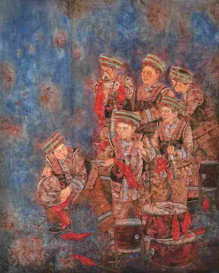 绘民族同心画卷——从“以中华之名”展览看少数民族题材美术创作的时代活力 绘民族同心画卷——从“以中华之名”展览看少数民族题材美术创作的时代活力