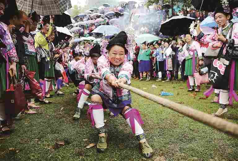 融水坡会祈丰年 融水坡会祈丰年